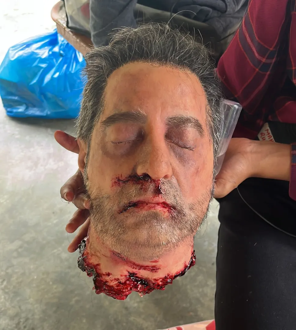 MOVIE MAKERS MAKE UP RUBBER LIVE CASTING LIQUID SI...
