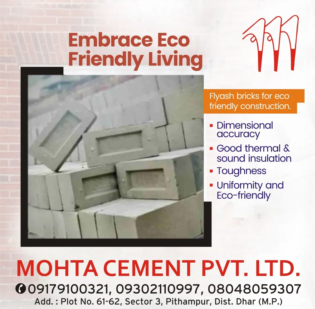 Top Manufacturer Of Fly Ash Bricks In Indore
Build...