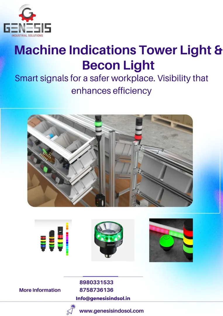 TL50 Basic Tower Light: 3-Color Audible Indicator
...