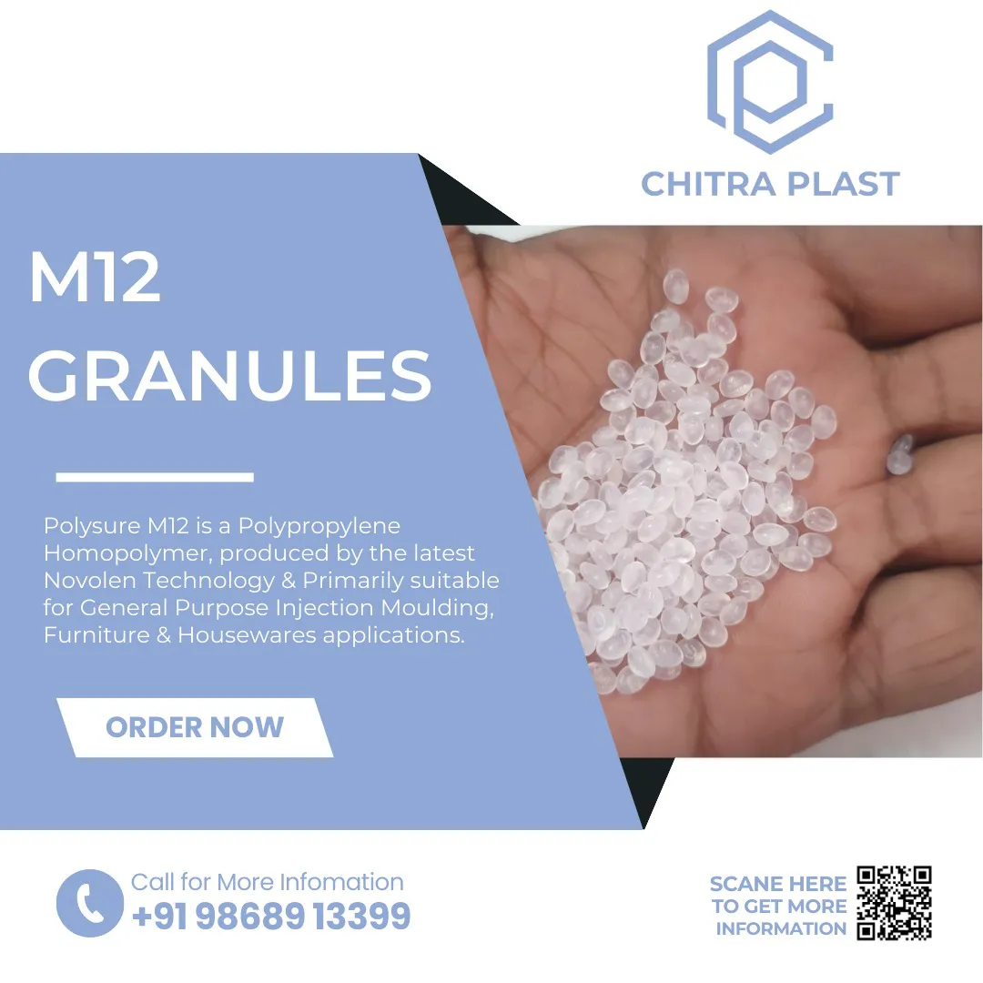 M12 polypropylene granules manufacturers
M12 Gran...