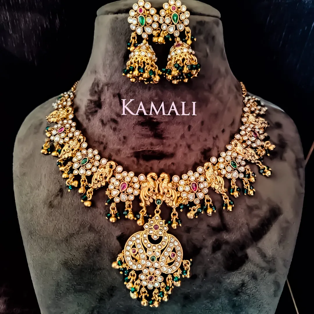 Kamali Queen Antique Collections
Necklace set for...