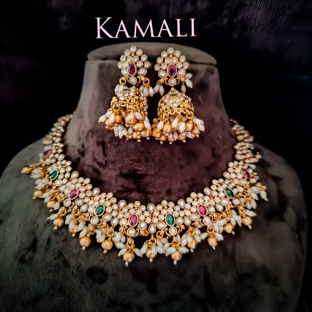 Antique Necklace Set for Women
Kamali Queen Antiq...