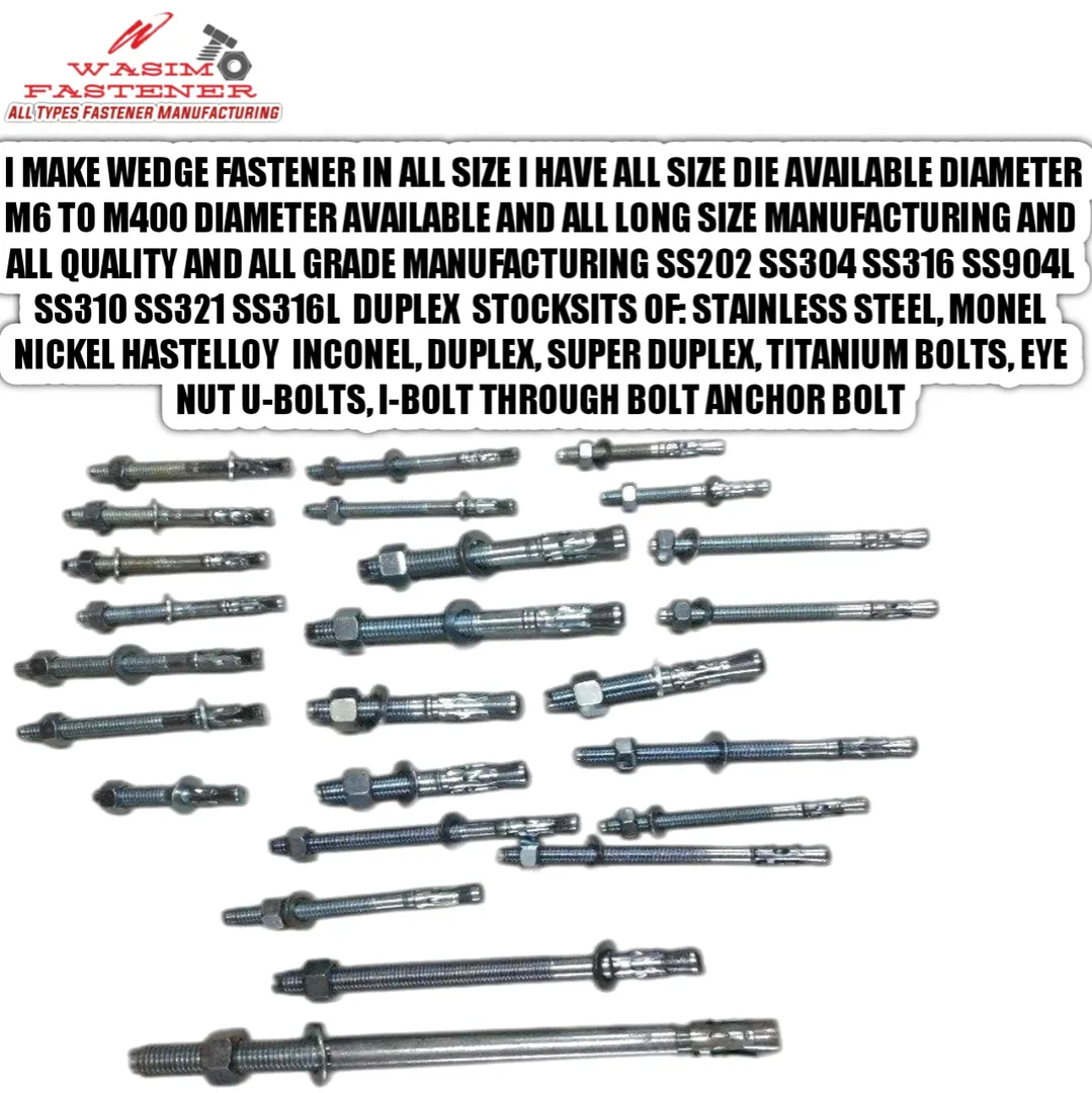 #USA
- Wedge Anchors USA
- Nickel Wedge Anchors...