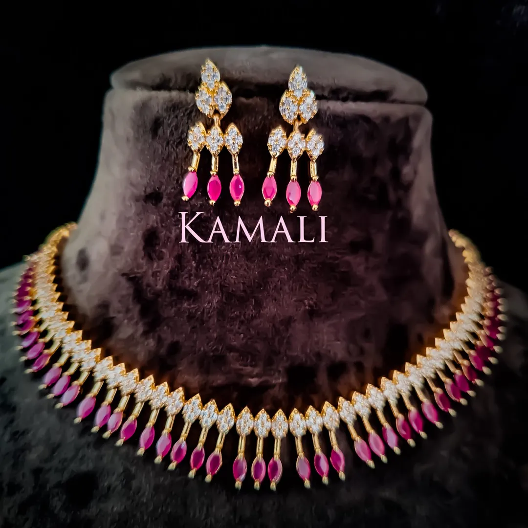 Simple Necklace designs
Kamali Queen Lazuli Colle...