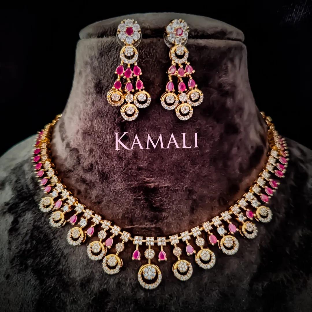 Simple Necklace designs
Kamali Queen Lazuli Colle...