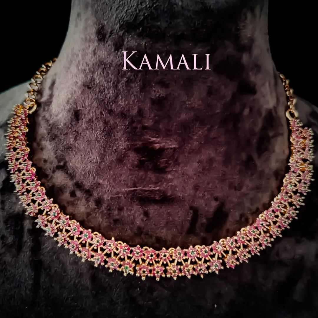 Red and Green Necklace set for Women
Kamali Queen...