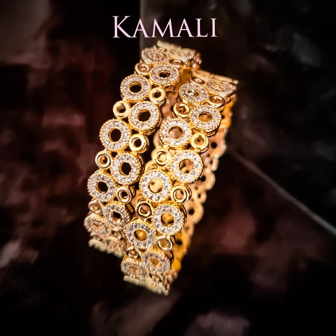 New Bangles Collections
CZ, Ruby and Emerald Ston...