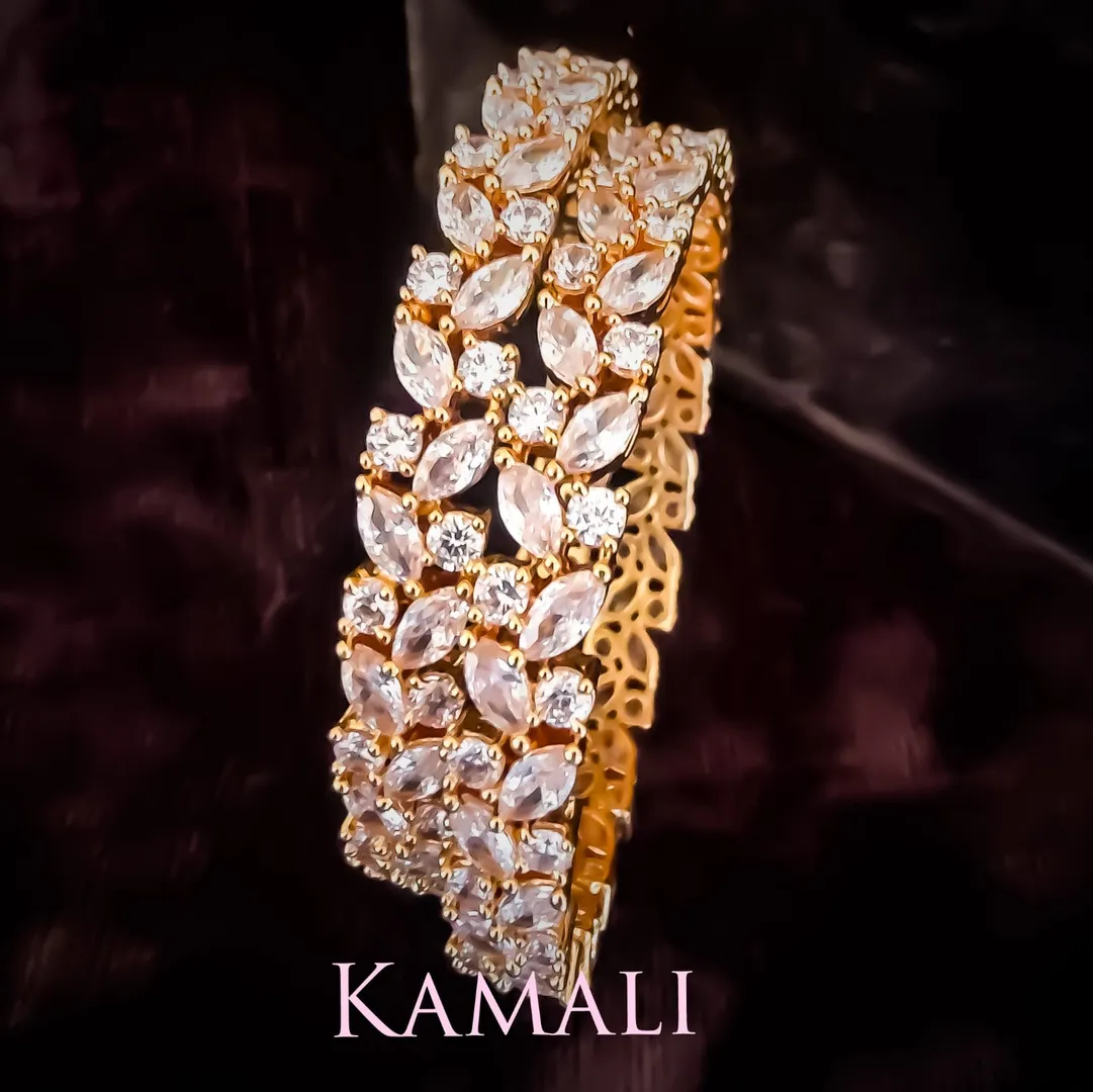 New Bangles Collections
CZ, Ruby and Emerald Ston...
