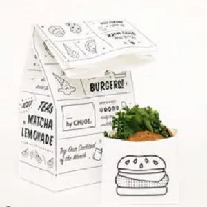 PAPER DOGGY BAG WITH PRINTED ORDER TO CUSTOMISE MA...