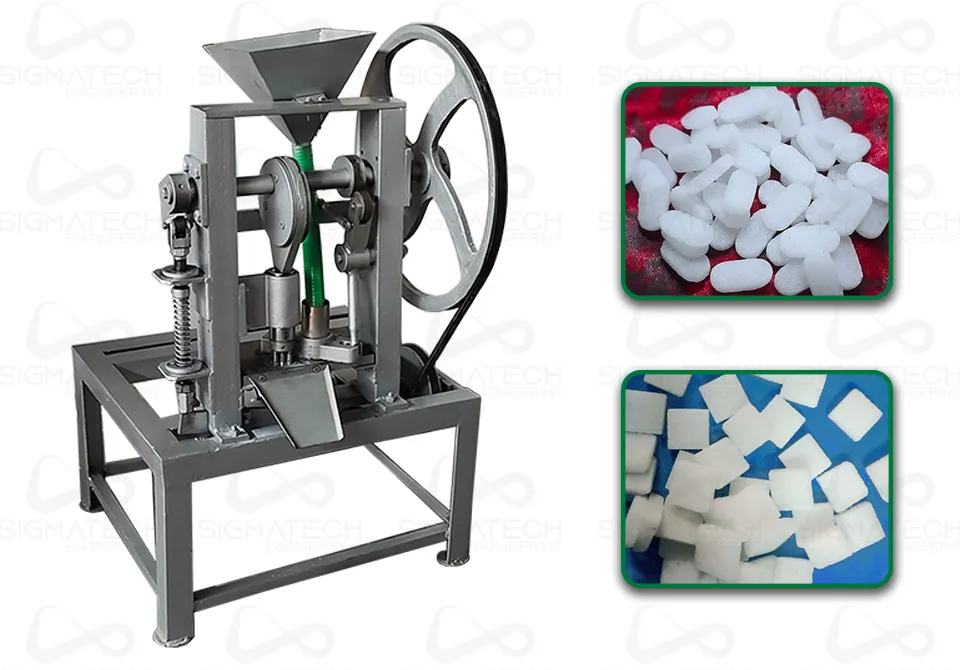 Camphor making machine Kapoor and tablets making m...