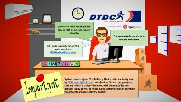 Reliable DTDC courier service ensuring fast and sa...