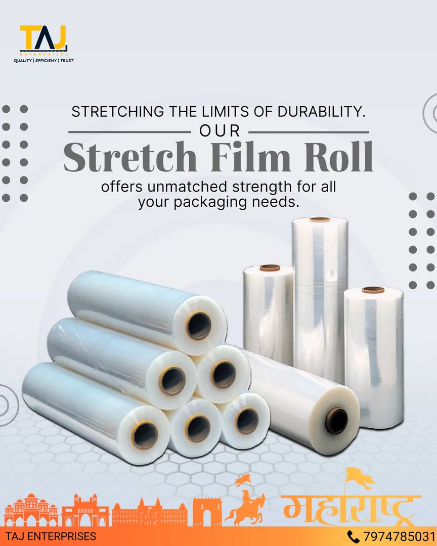 #TAJENTERPRISES
#packaging #box #stretchfilm #bobt...
