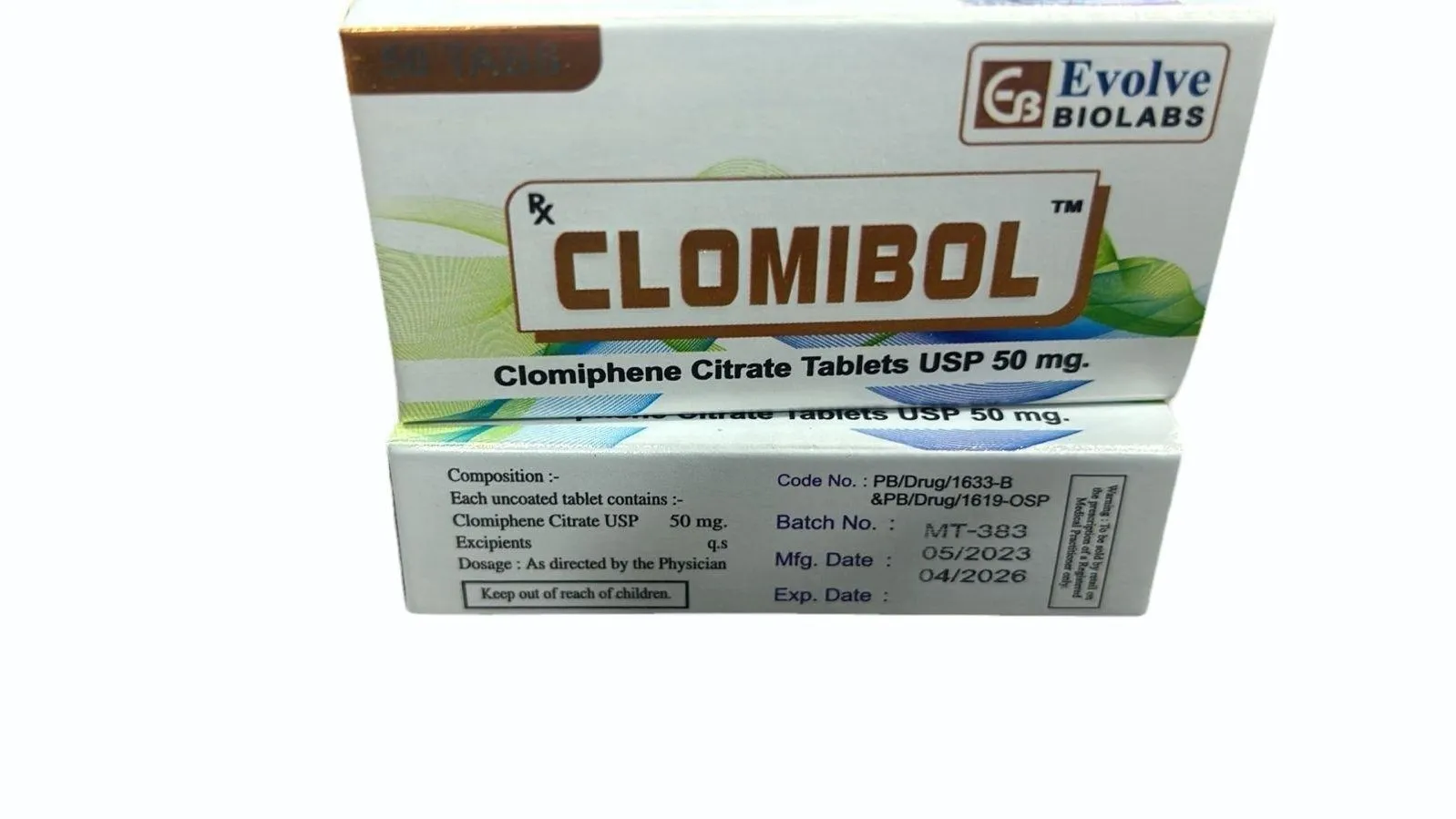 Clomibol (Clomiphene Citrate 50 mg) Tablet β Boost Fertility with Cordium Pharma Exporter, India