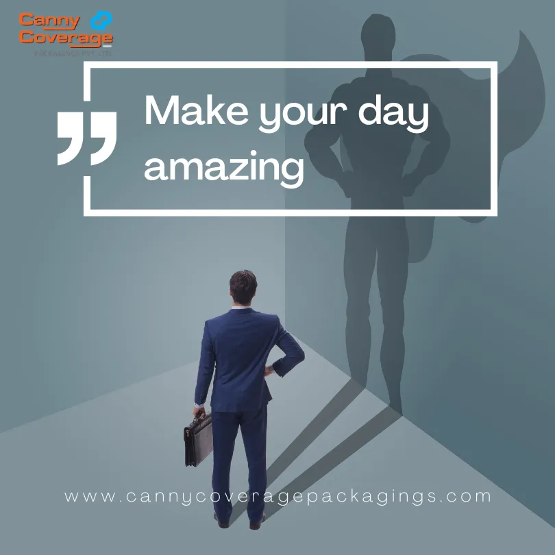 Starting the day with positive quote!
#pouchpacki...