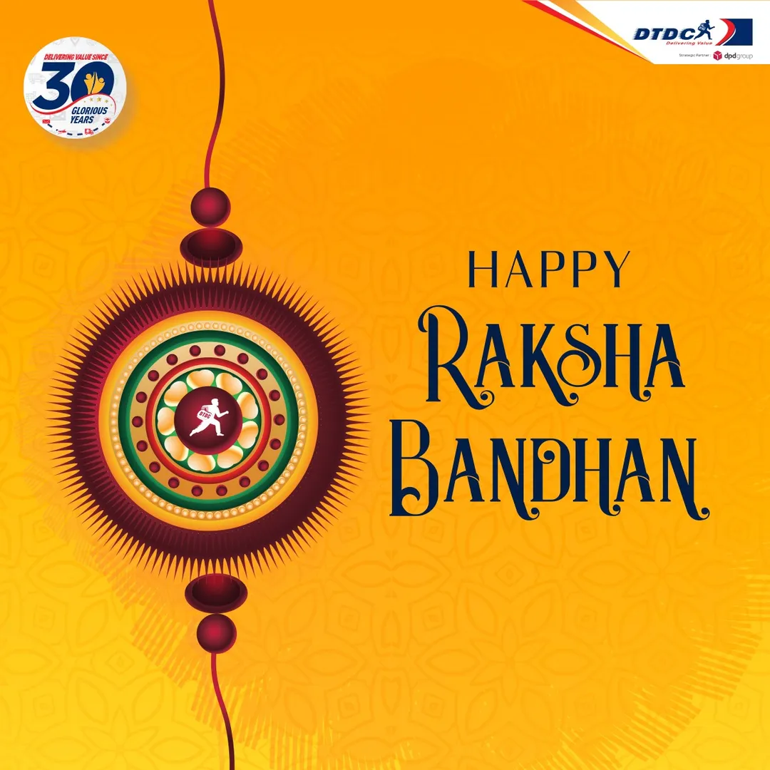 Celebrate the bond of Raksha Bandhan with DTDC Cou...