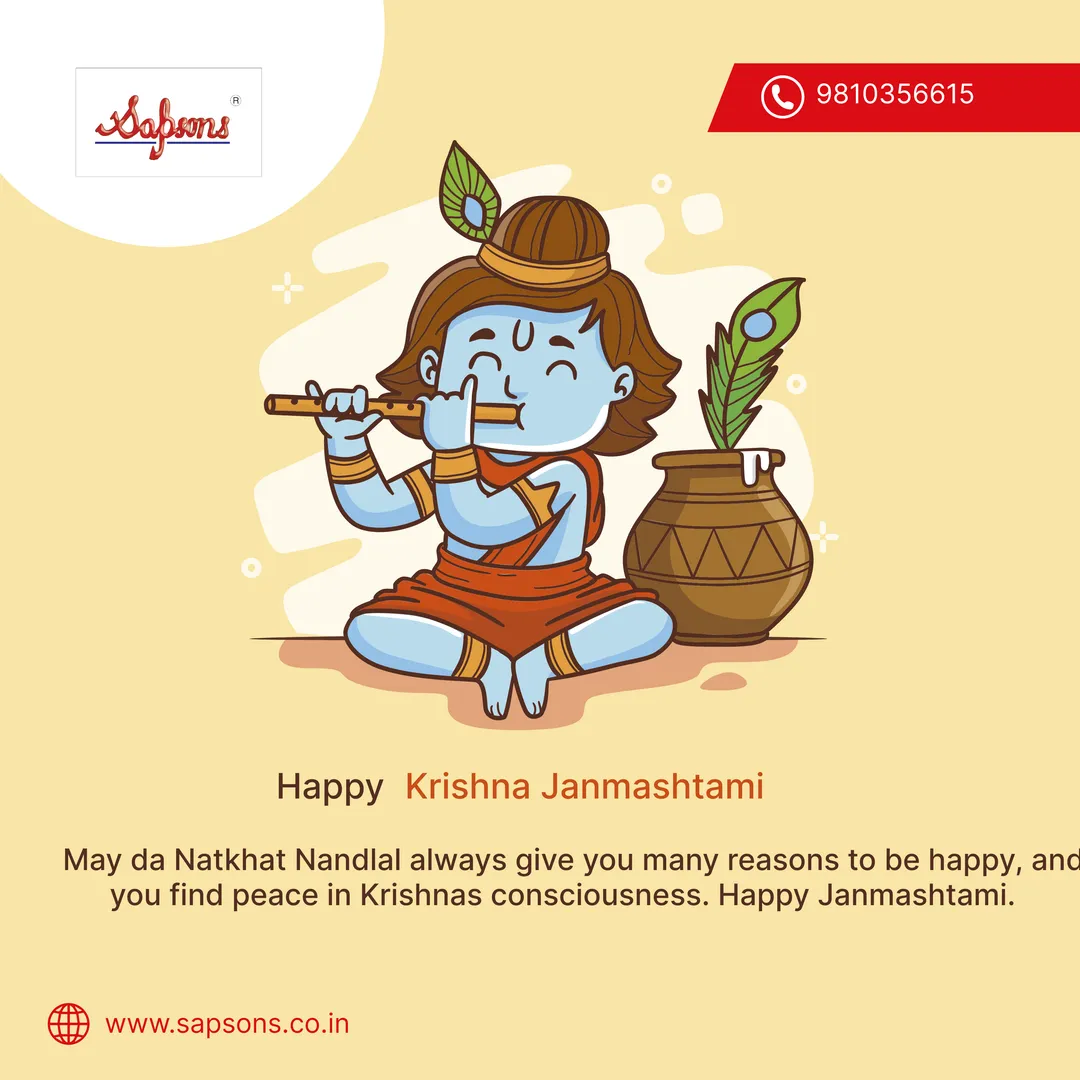 Celebrating the birth of Lord Krishna, the embodim...