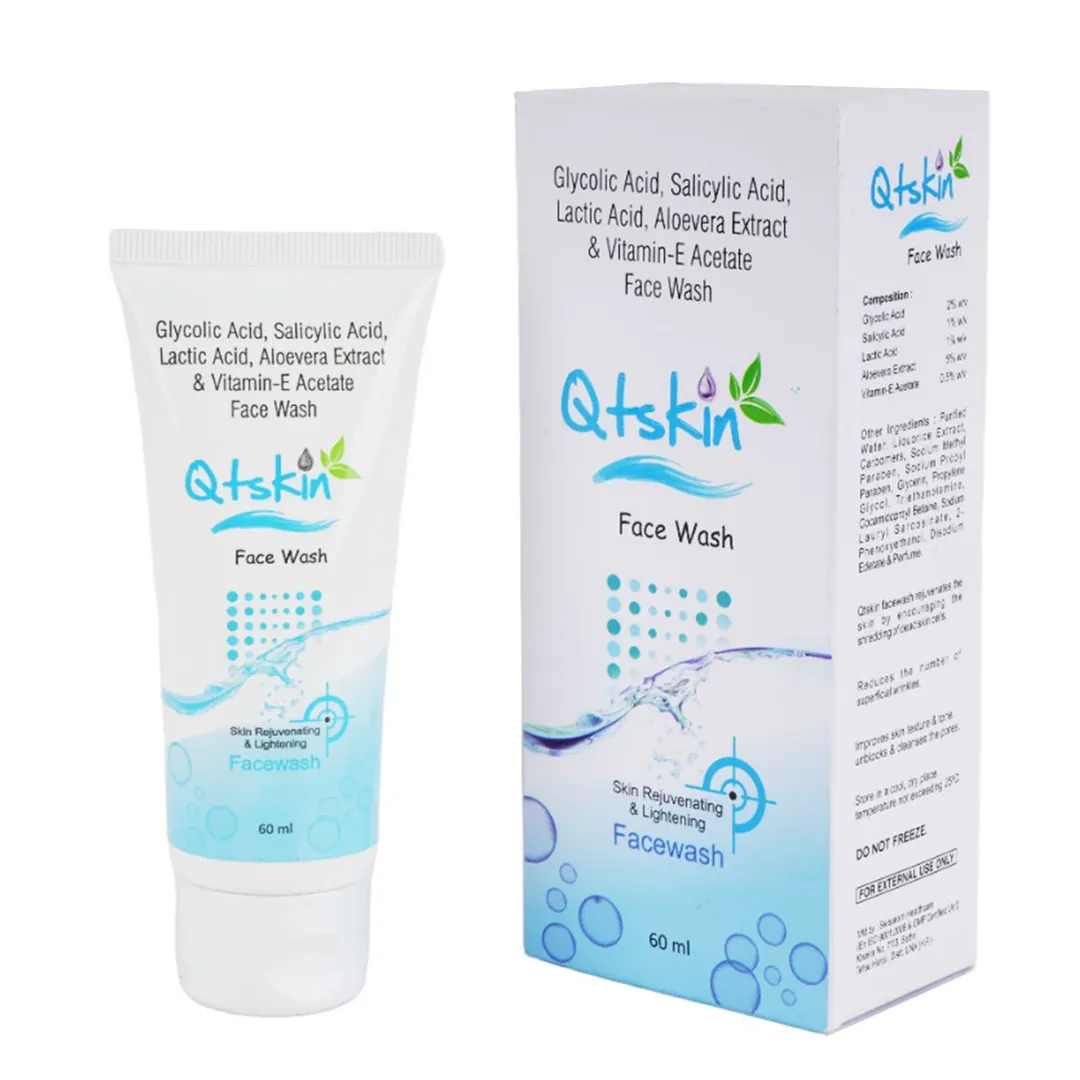 QTSkin Face Wash Helps to treat pimples and acne &...