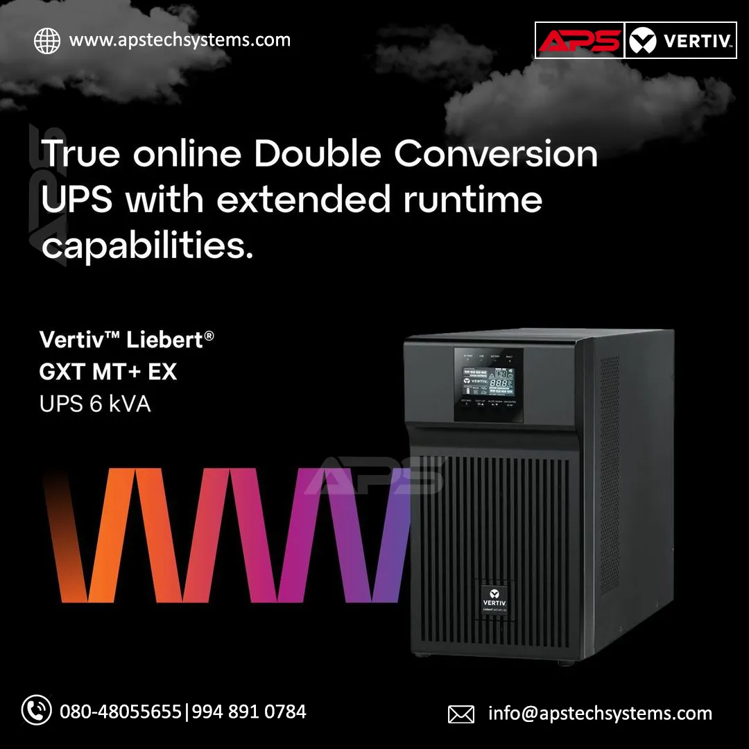 Vertiv Liebert GXT MT+ EX 6 kVA Online UPS
The un...
