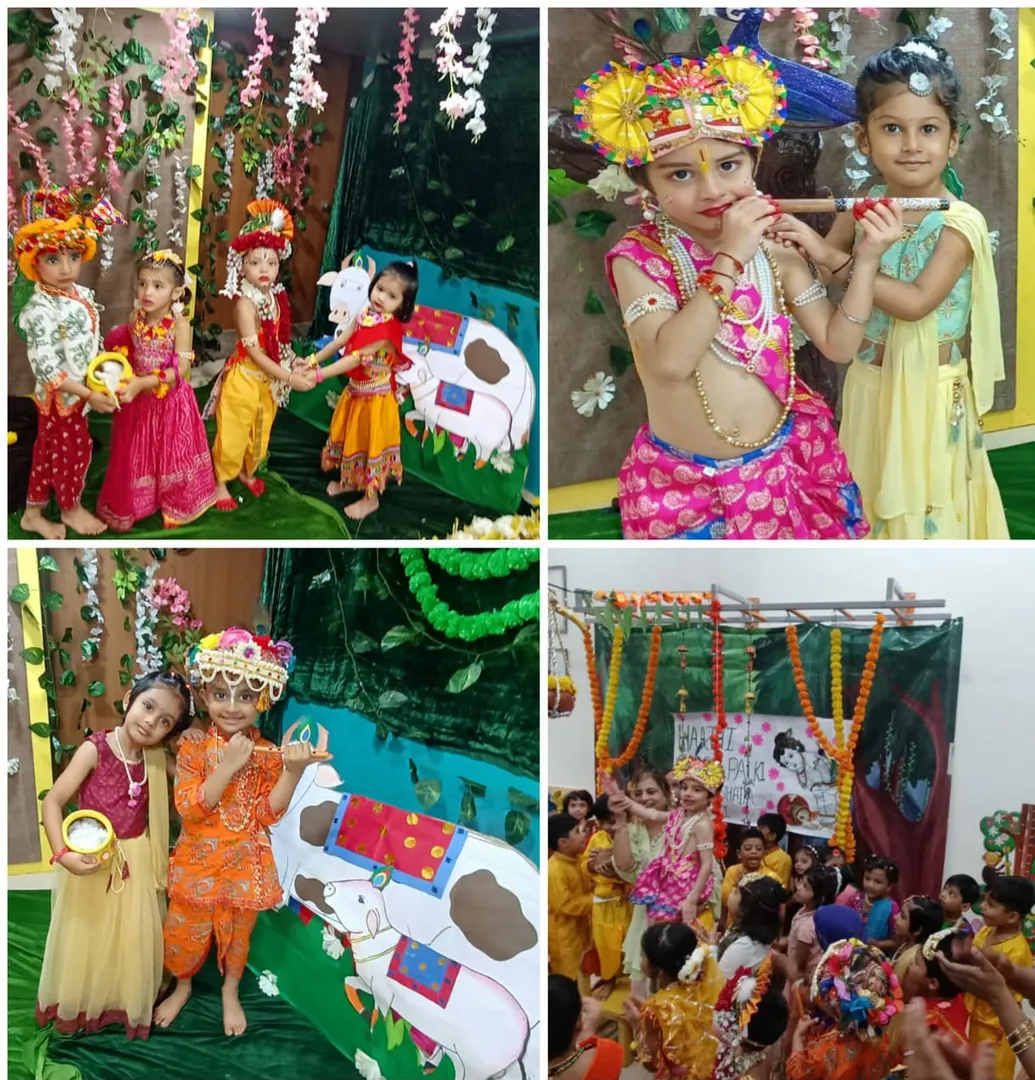 Hathi Ghoda Palki, Nand gher aanand bhayo Jai Ka...