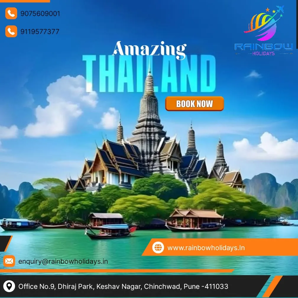 Discover Amazing Thailand with Rainbow Holidays!
...