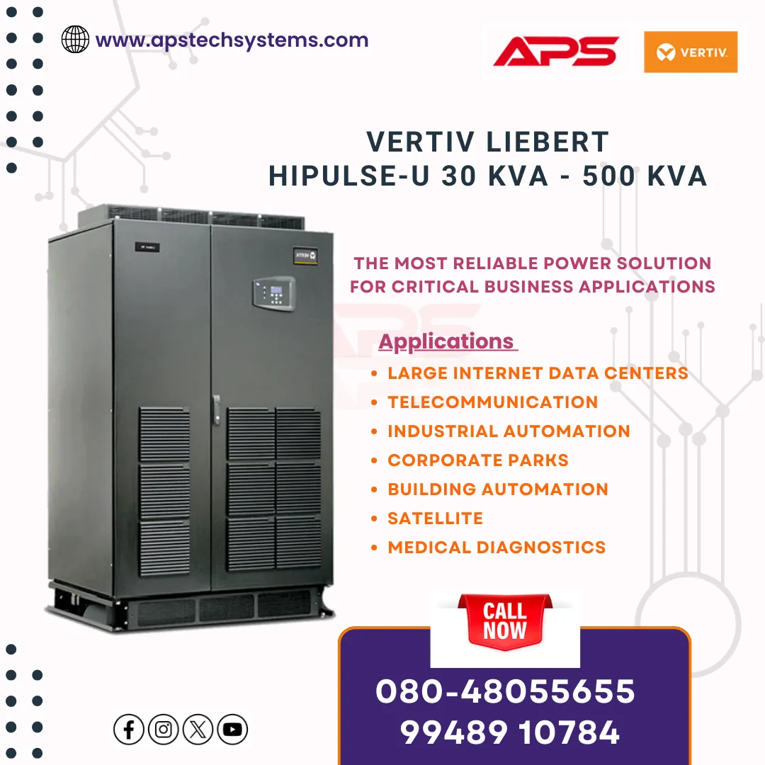 Hipulse U 30-500 kVA online UPS
the Liebert HIPUL...