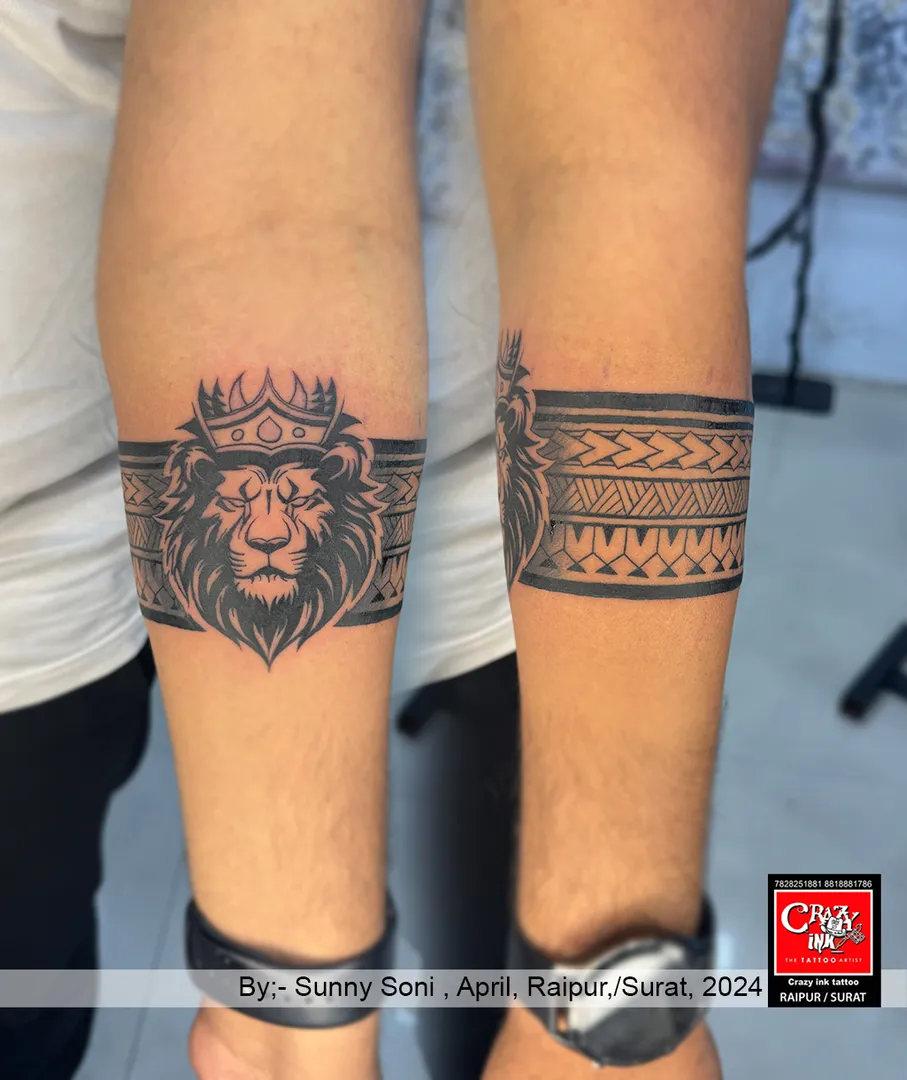 BAND TATTOO DESIGN
lion arm band tattoo desig...