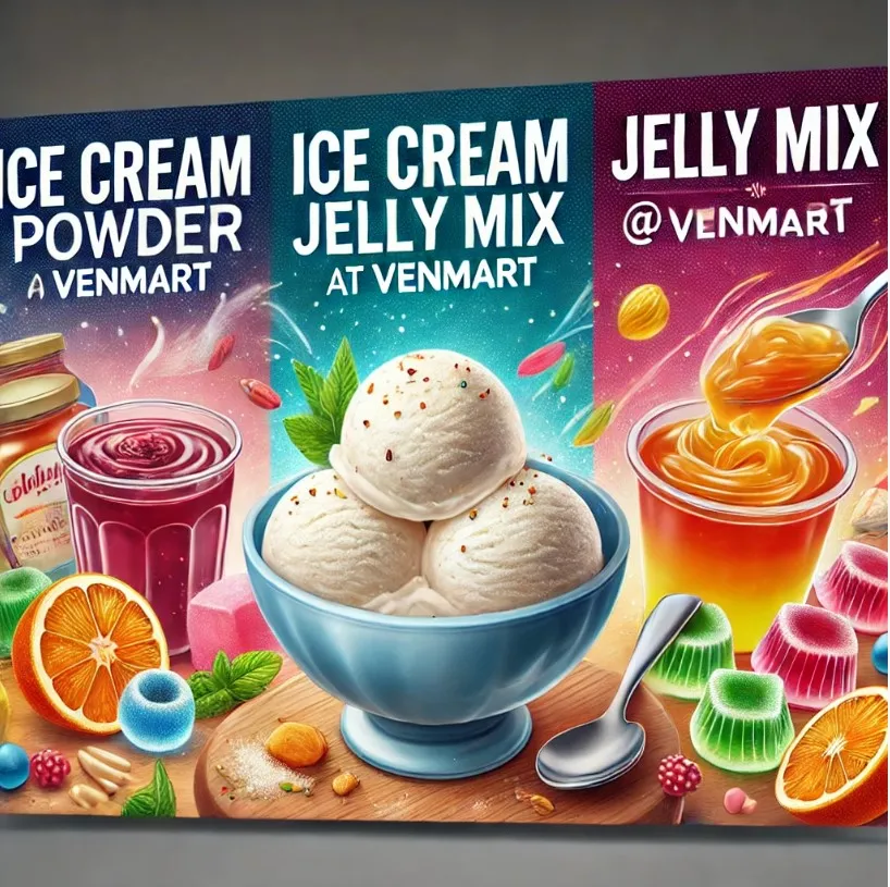 Premium Ice Cream Powder, Jelly Mix, and Corn Flou...
