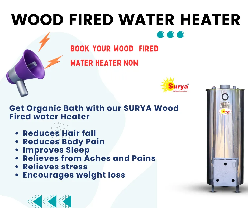 What are the benefits of bathing with wood fired h...