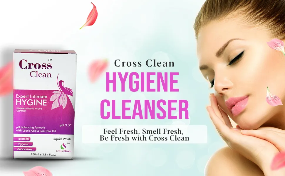Cross Clean Vaginal Hygiene Cleanser! Prevent vagi...
