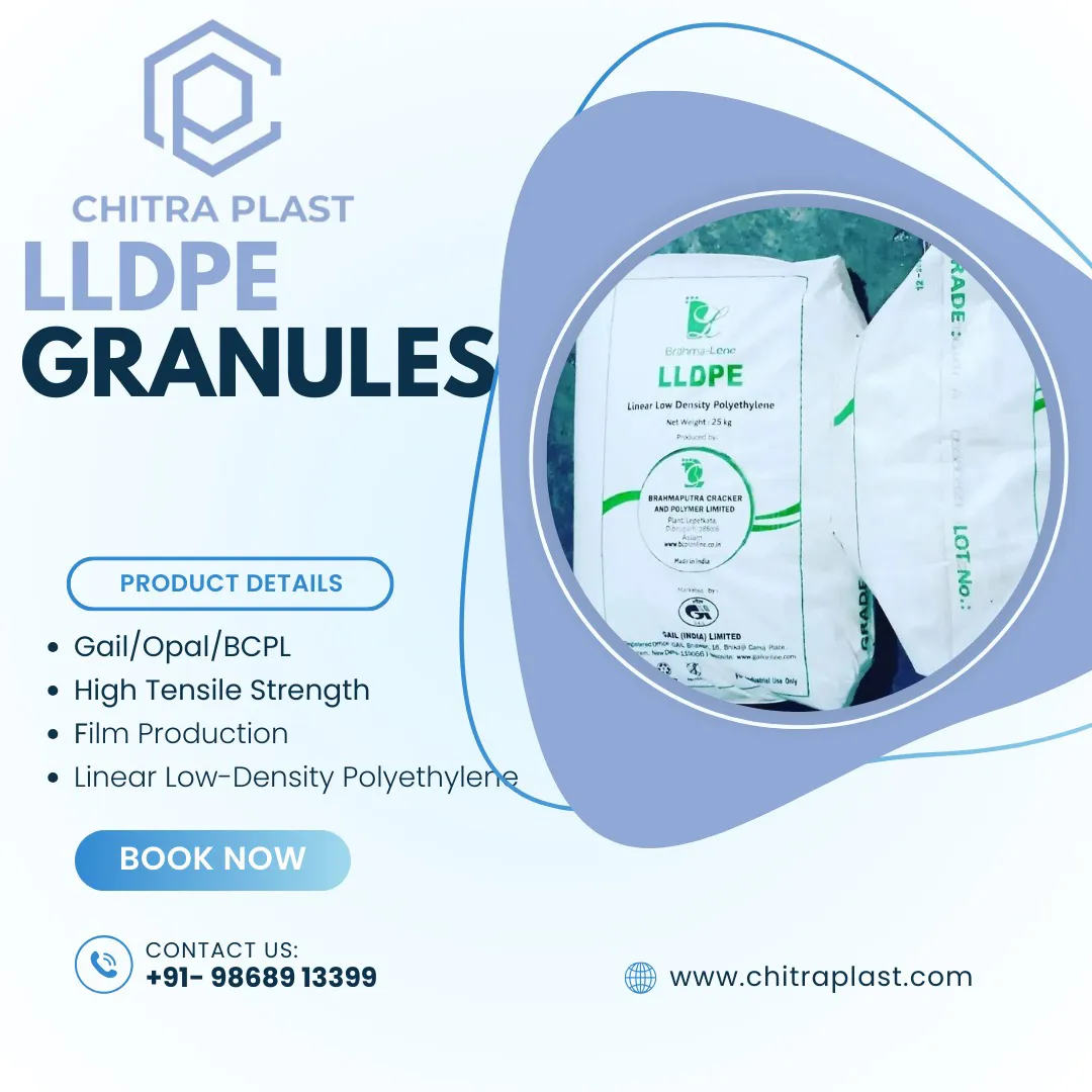 LLDPE (Linear Low-Density Polyethylene) granules ...