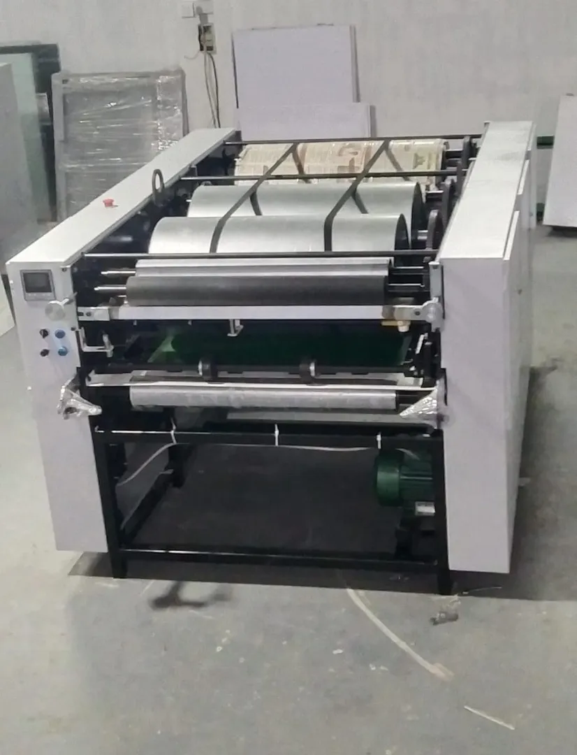 JJ Mark Flexographic Bag to bag printing machine i...