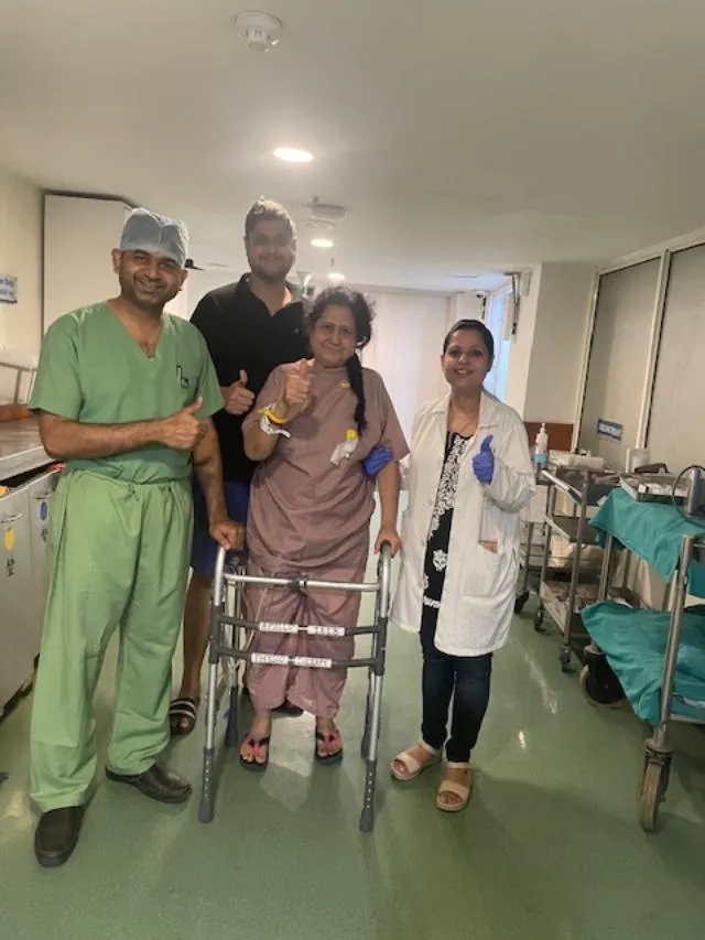68 years old female, a resident of sector 76 Noida...