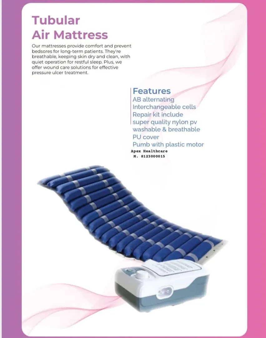 Air mattresses are designed to prevent pressure so...