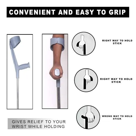 Walking Support Stick
Elbow Crutch
Height adjust...