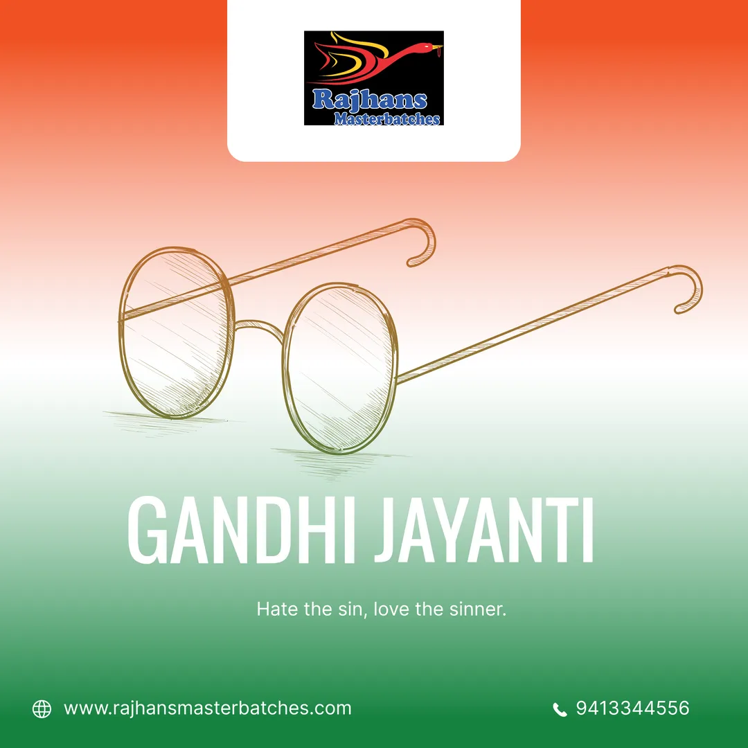 On Gandhi Jayanti, let’s commit to the values of n...