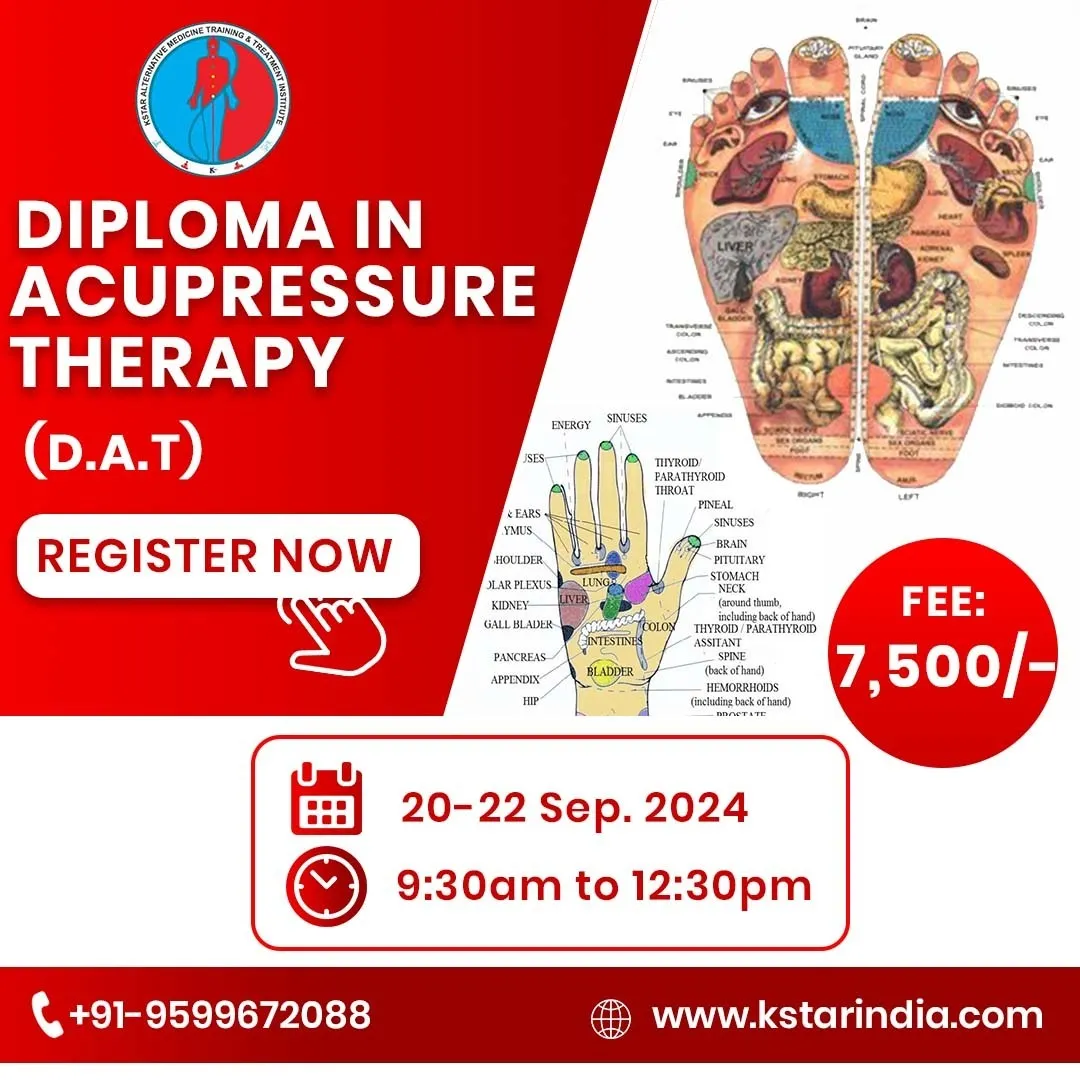 Diploma in Acupressure Therapy in Karolbagh Delhi
...