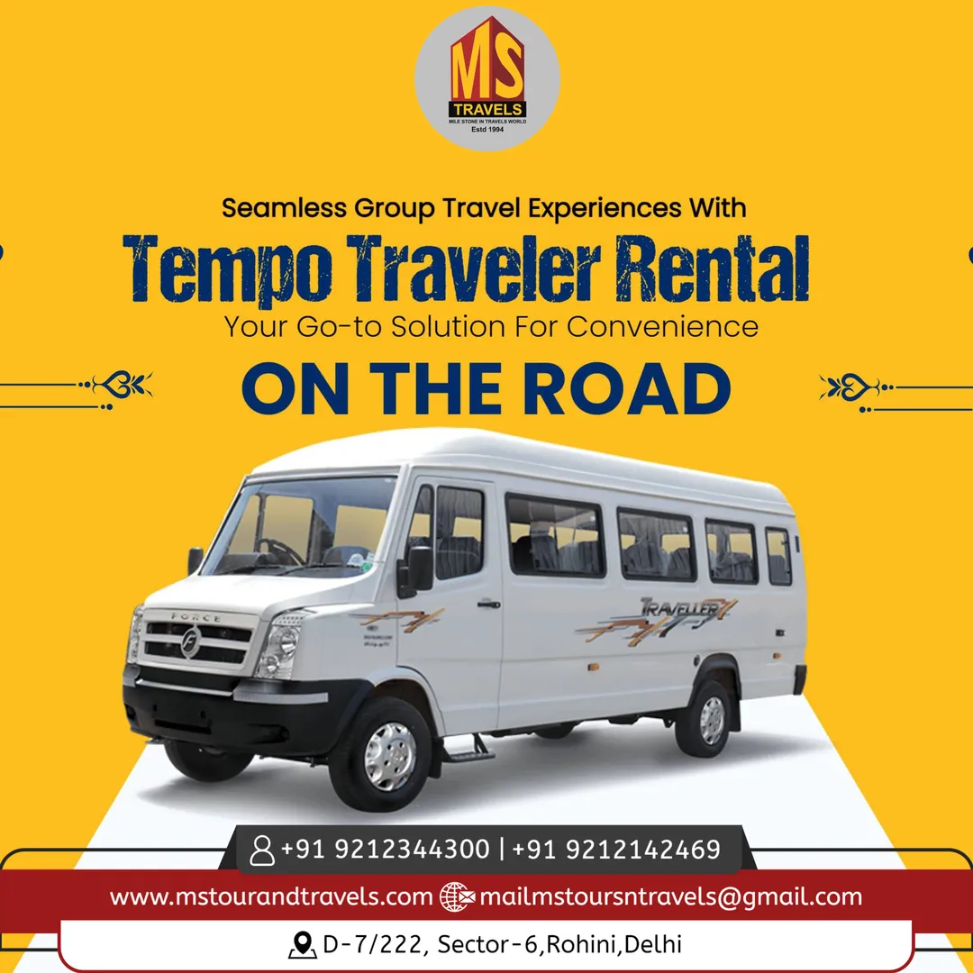 💫 MS Tour and Travels ✨
"Safe, Reliable, and Comfo...