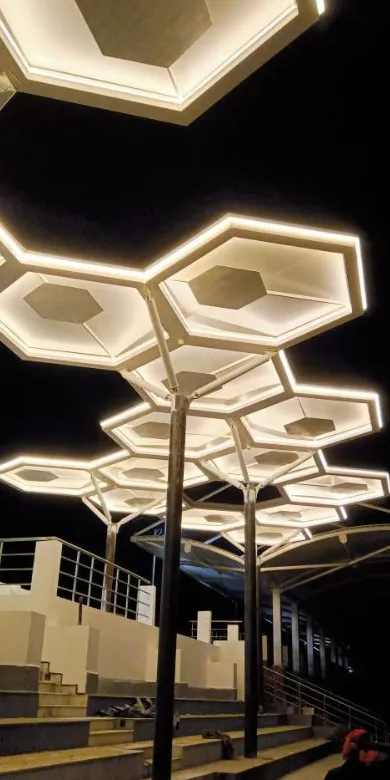 Custom Canopy Fabrication Services for Outdoor Spa...