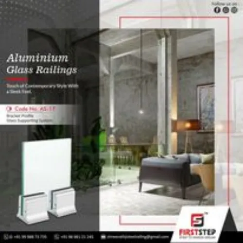 Clip Feri Bracket for Glass and Aluminum Balustra...