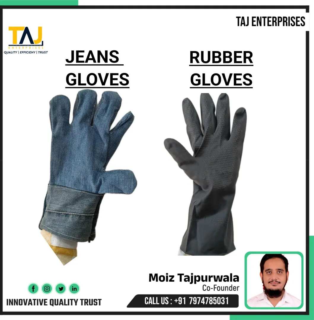 #TAJENETERISES
#Jeansgloves #rubbergloves #knitted...