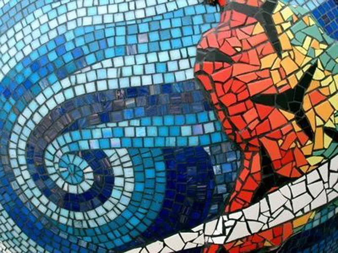 GLASS MOSAIC:Glass mosaic is a popular decorative ...