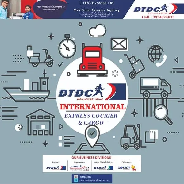 Experience reliable international courier services...