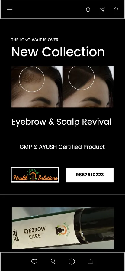 Reviving the eyebrows and scalp is key to boosting...