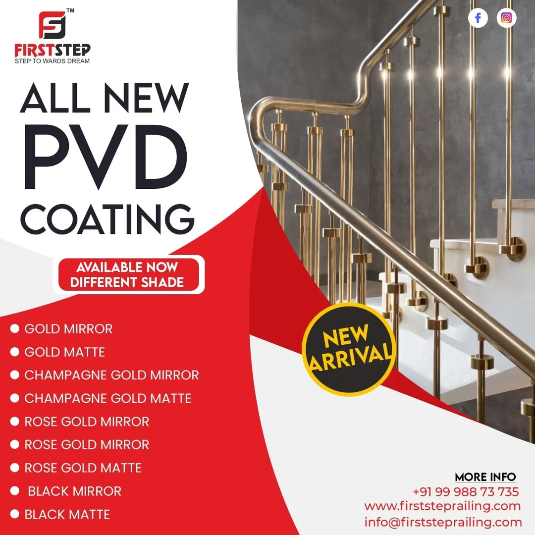 Upgrade your space with our premium PVD coating ra...