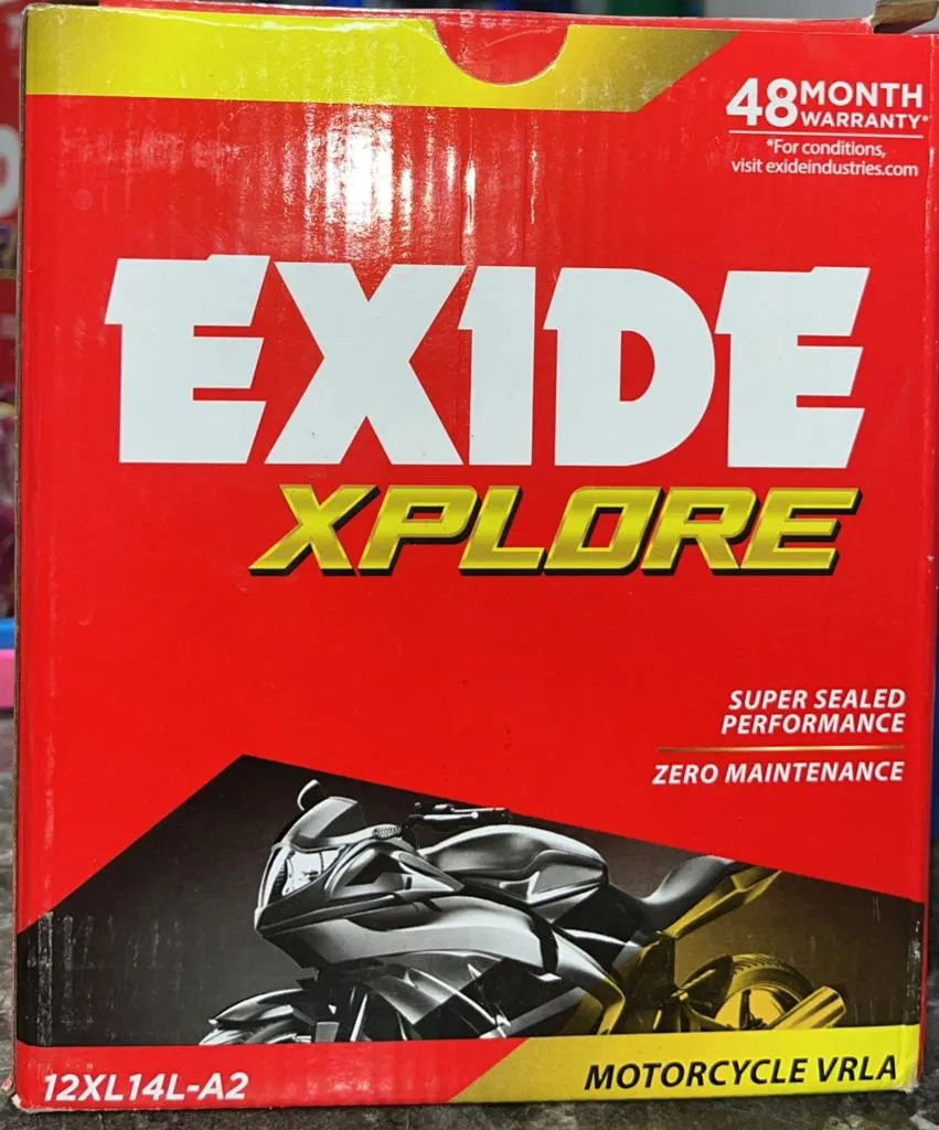Exide Car battery is good battery battery warrenty...
