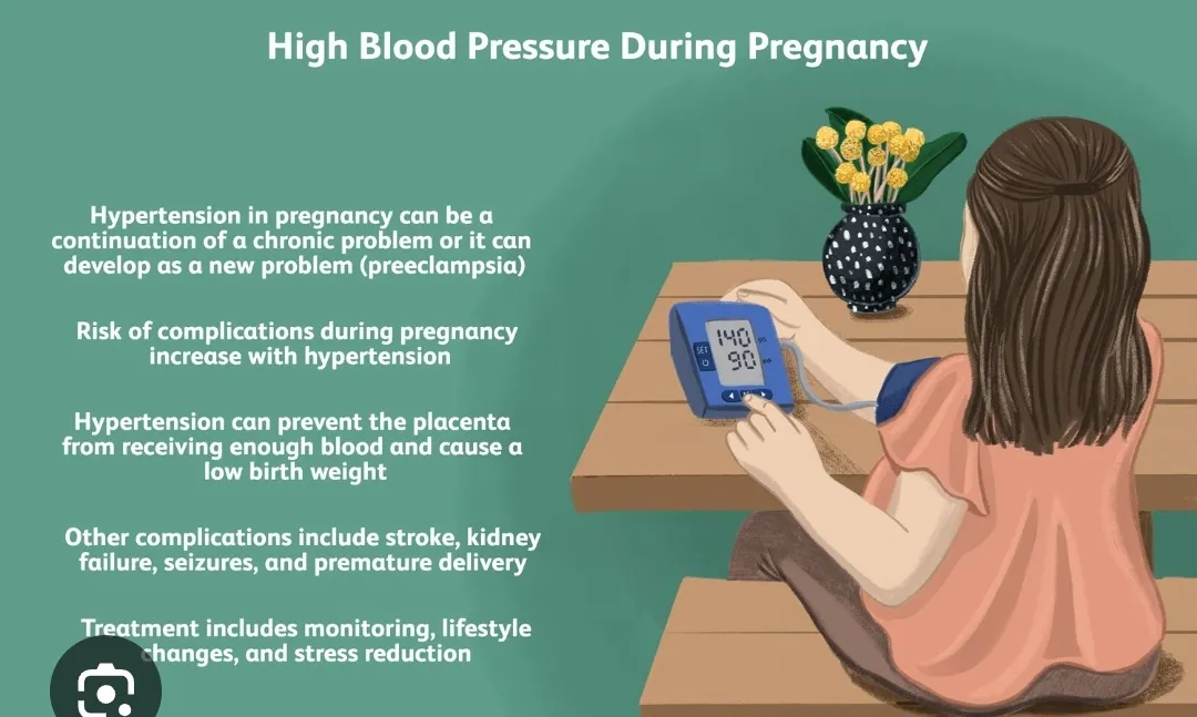 Checking blood pressure during pregnancy is crucia...
