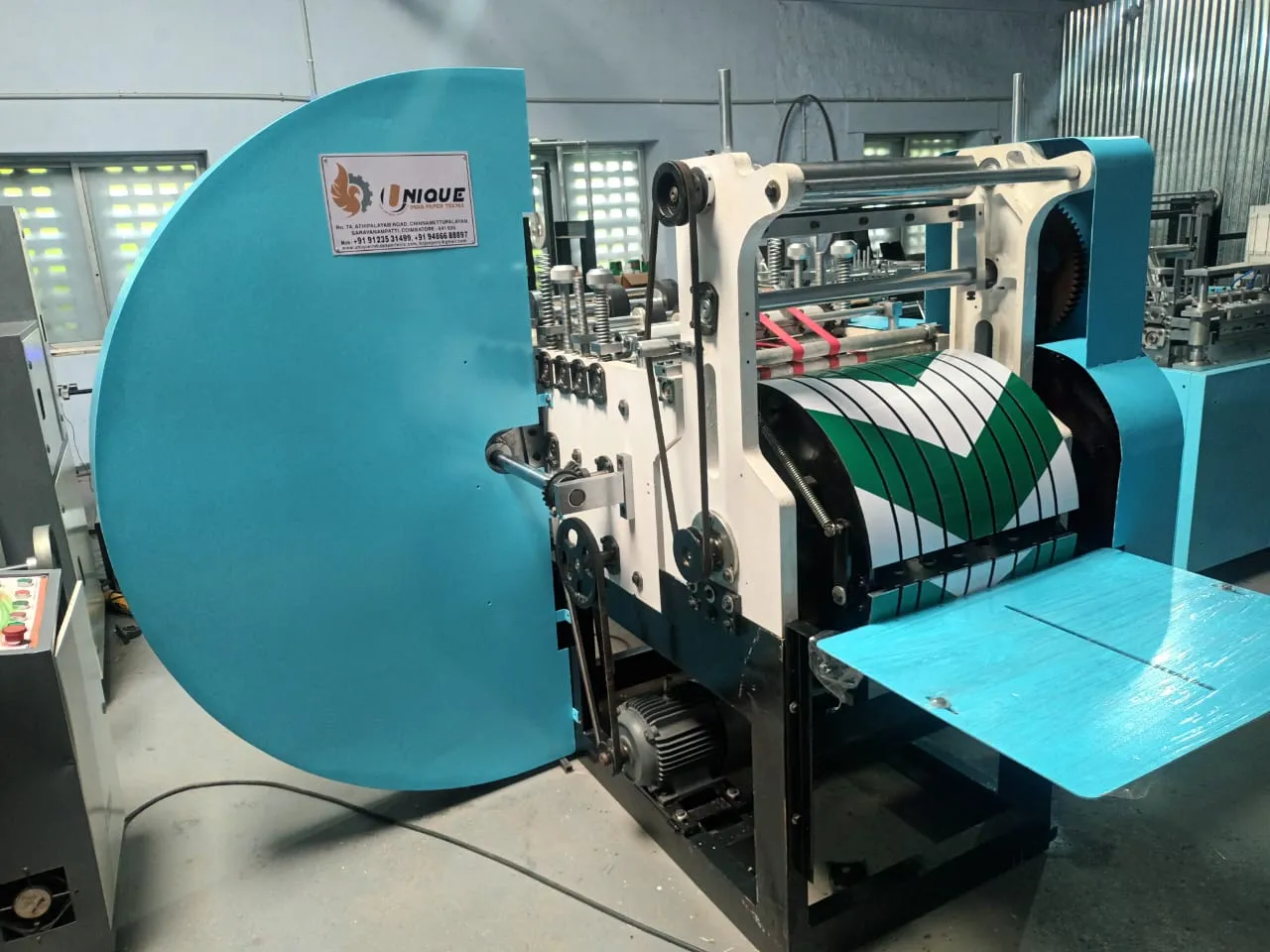JJ Mark Paper bag Making Machine is in Thrissur
La...