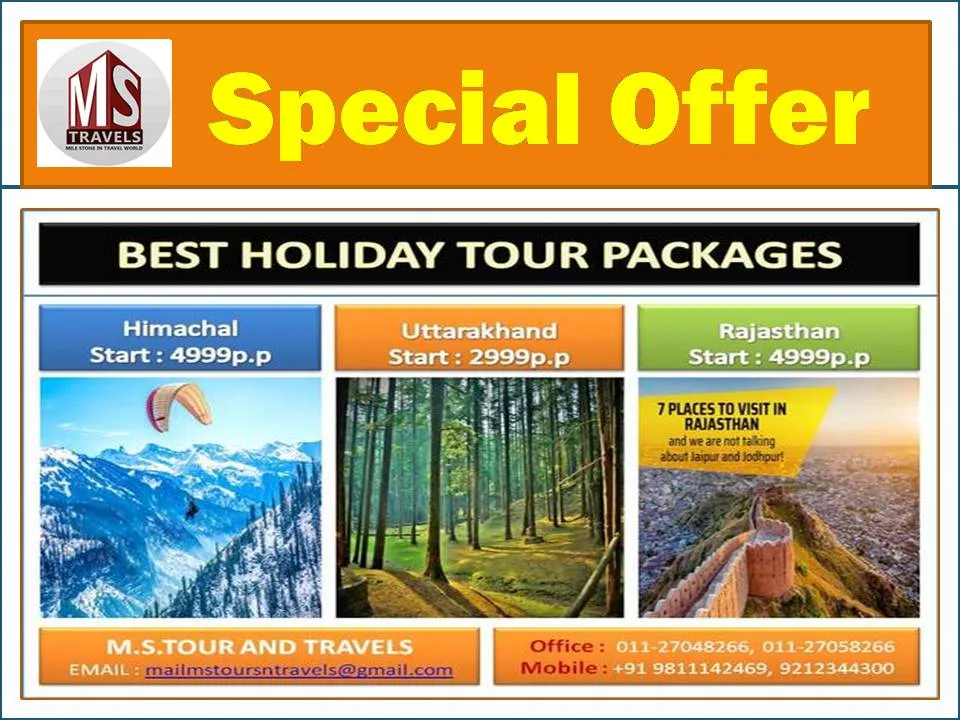 MS Tour & Travels - Your gateway to unforgettable ...