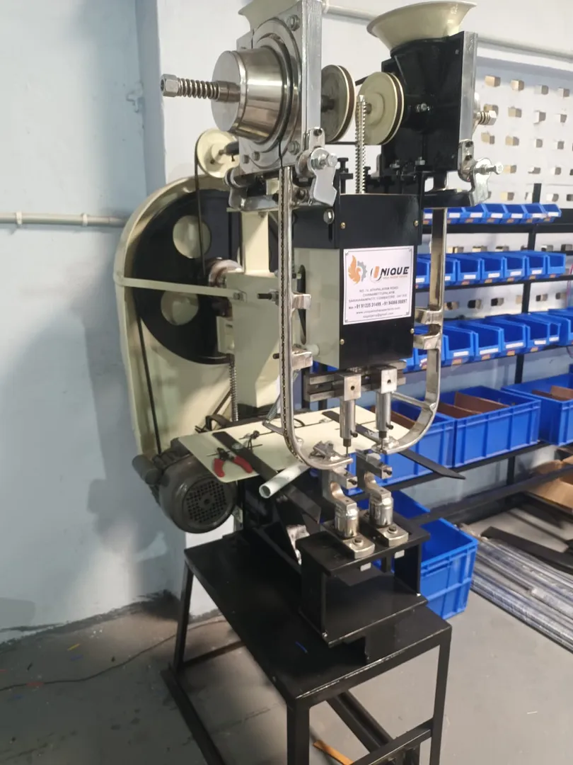 JJ Mark Auto Feed Eyelet Punching Machine is in My...