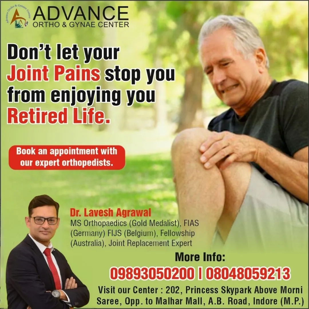 Best Orthopedic Doctor in Indore!
Don’t let joint ...